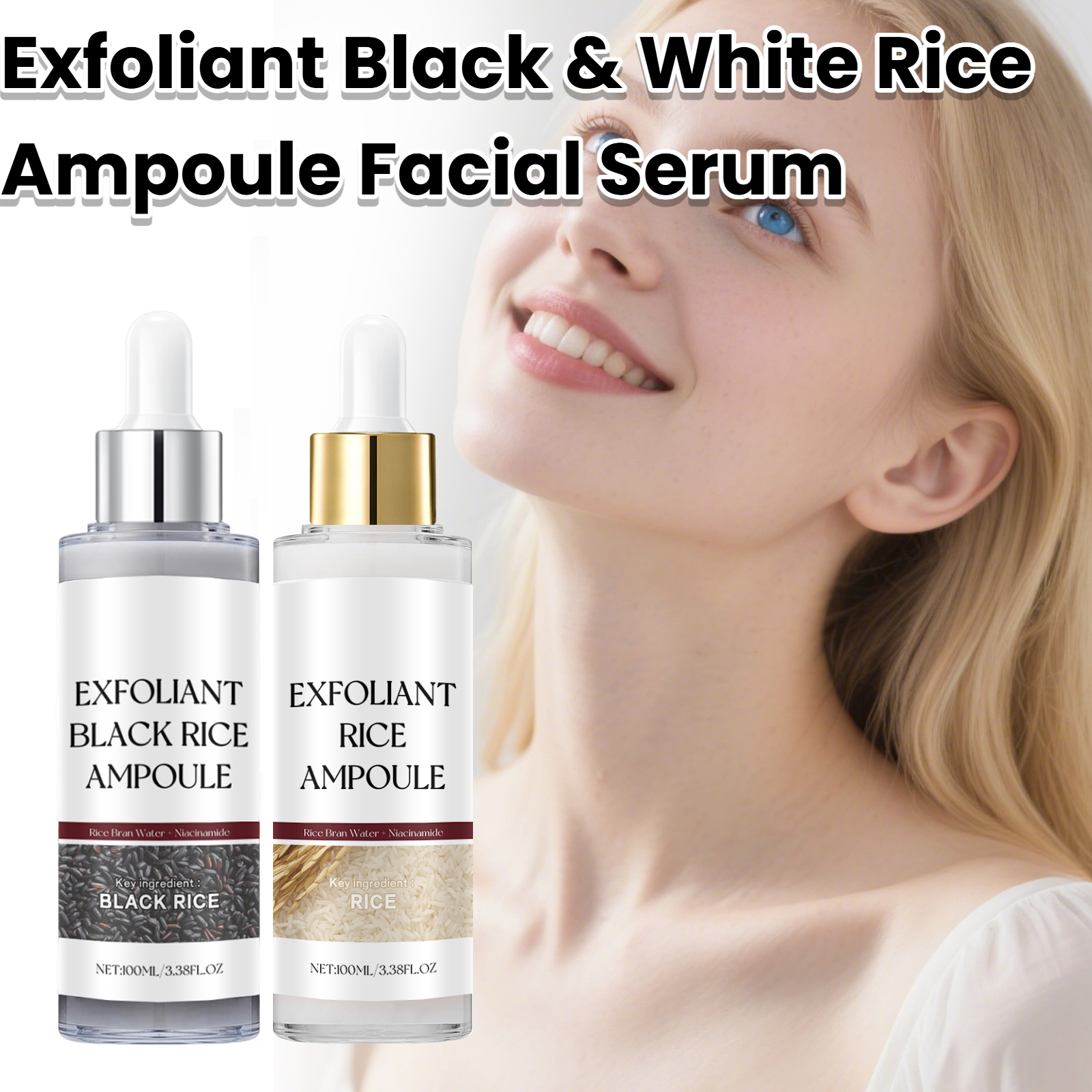 Skincare Garnier - Korean Exfoliating Facial Serum Cleansing Pores