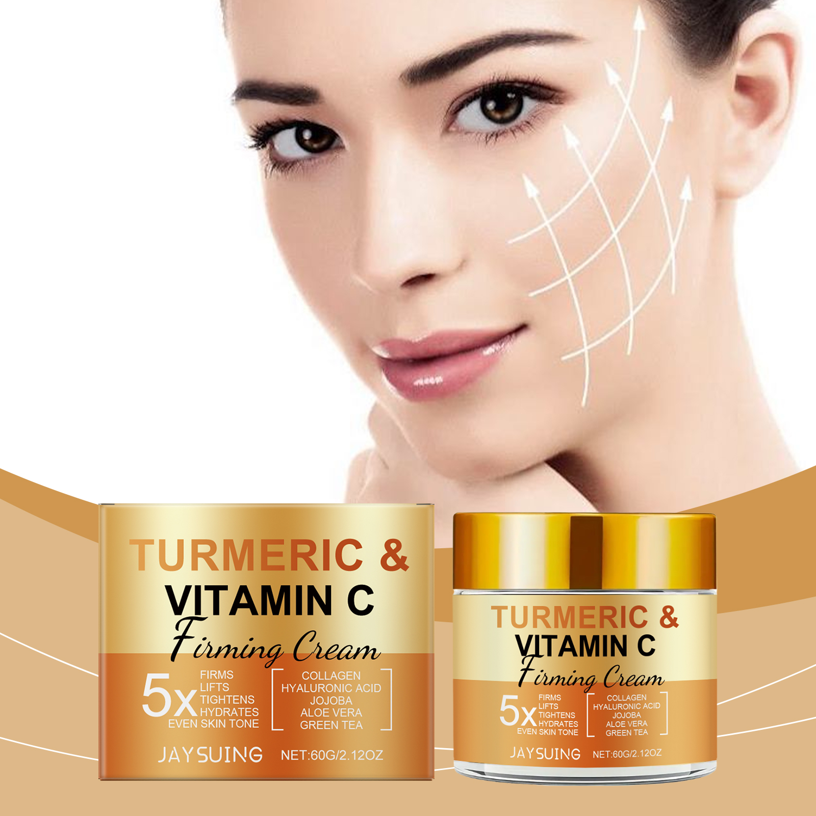 Skincare Vitamin C - Turmeric Vitamin C Firming Face Cream