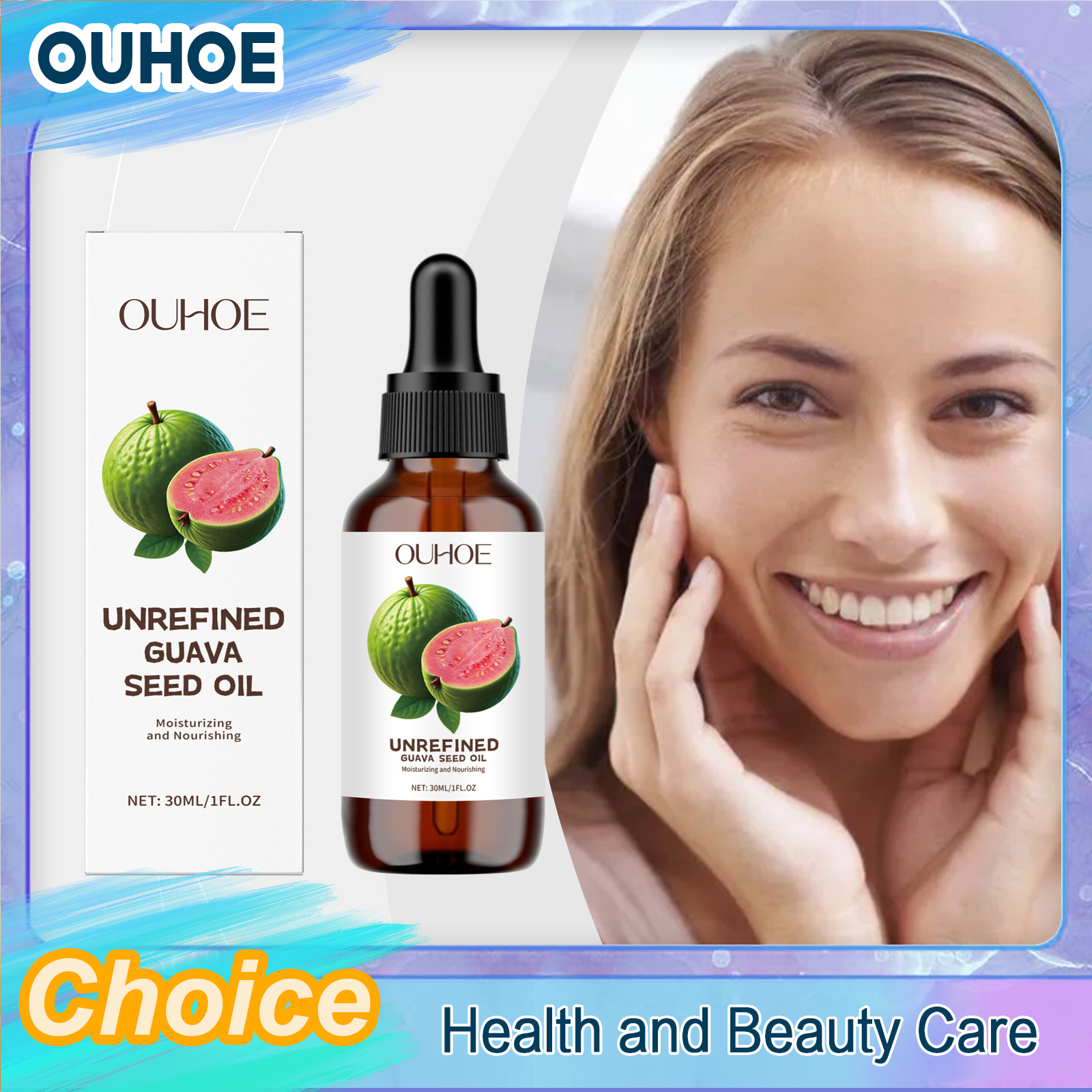 Skincare Glow - Natural Guava Seed Oil Redness Reducing