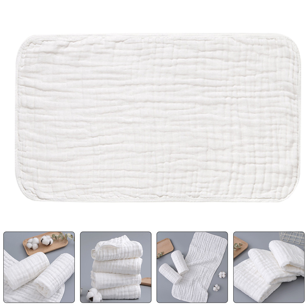 4Pcs Baby Cotton Washcloths Ul - مراجعة Skincare Newborn وسعره