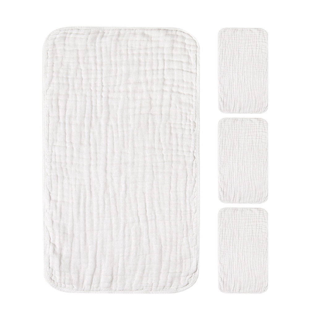 4Pcs Baby Cotton Washcloths Ul - مراجعة Skincare Newborn وسعره