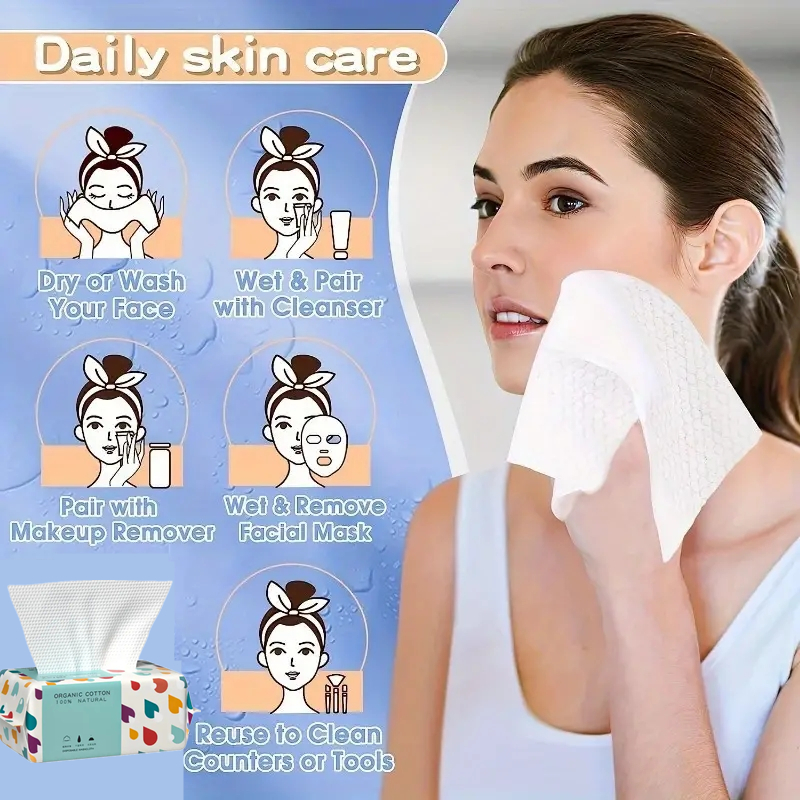 100 Counts Disposable Thick 10 - مراجعة Skincare Only You وسعره