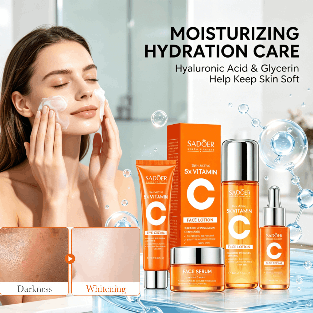 Sadoer 5x Vitamin C Skin Care  - مراجعة Skincare Vitamin C وسعره