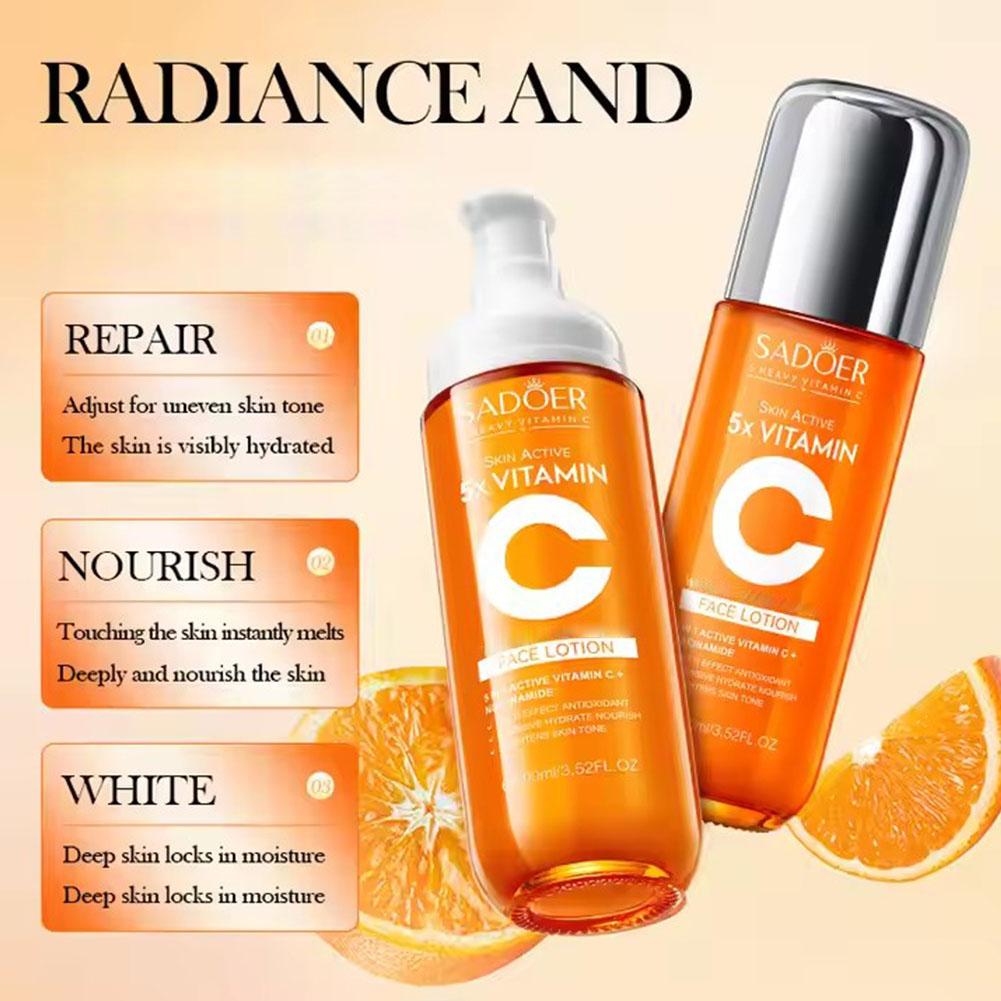 Sadoer 5x Vitamin C Skin Care  - مراجعة Skincare Vitamin C وسعره