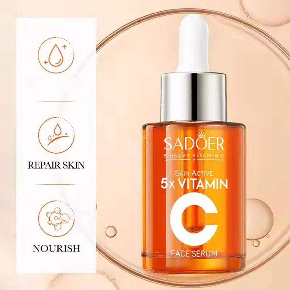 Sadoer 5x Vitamin C Skin Care  - مراجعة Skincare Vitamin C وسعره