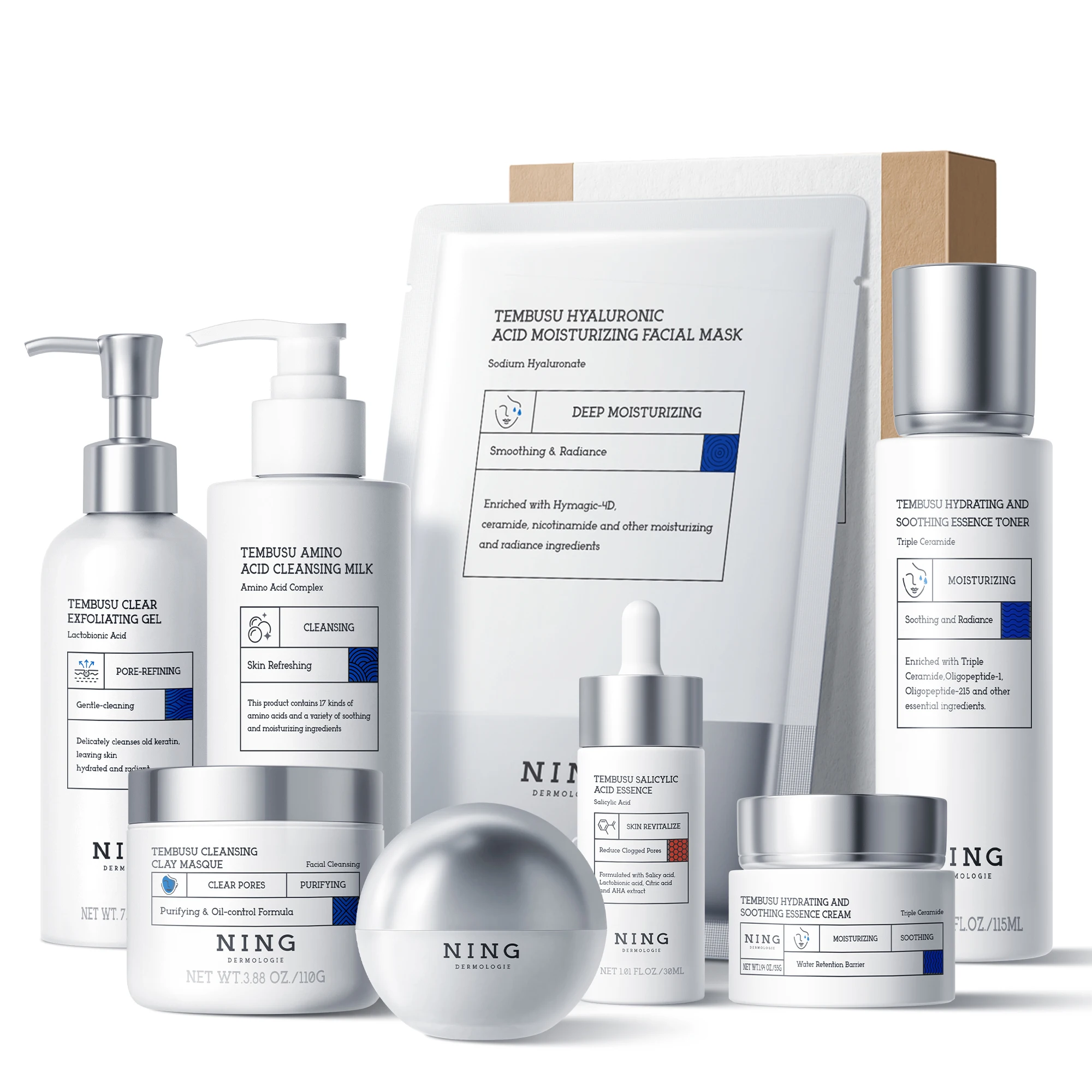 Tembusu Essence Skin Care Set  - مراجعة Salicylic Acid Cleanser وسعره