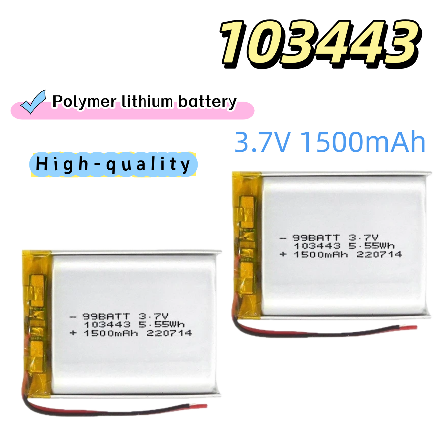 103443 3.7V 1500mAh Polymer Li - مراجعة Skincare Only You وسعره