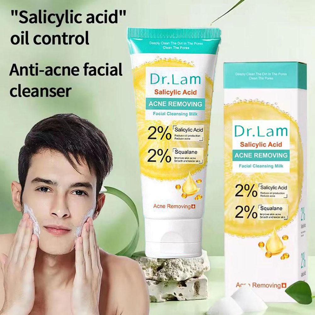 1-10PCS Gentle Salicylic Acid  - مراجعة Salicylic Acid Cleanser وسعره