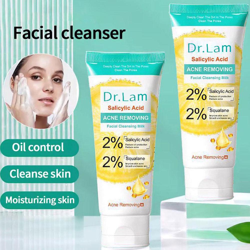 1-10PCS Gentle Salicylic Acid  - مراجعة Salicylic Acid Cleanser وسعره