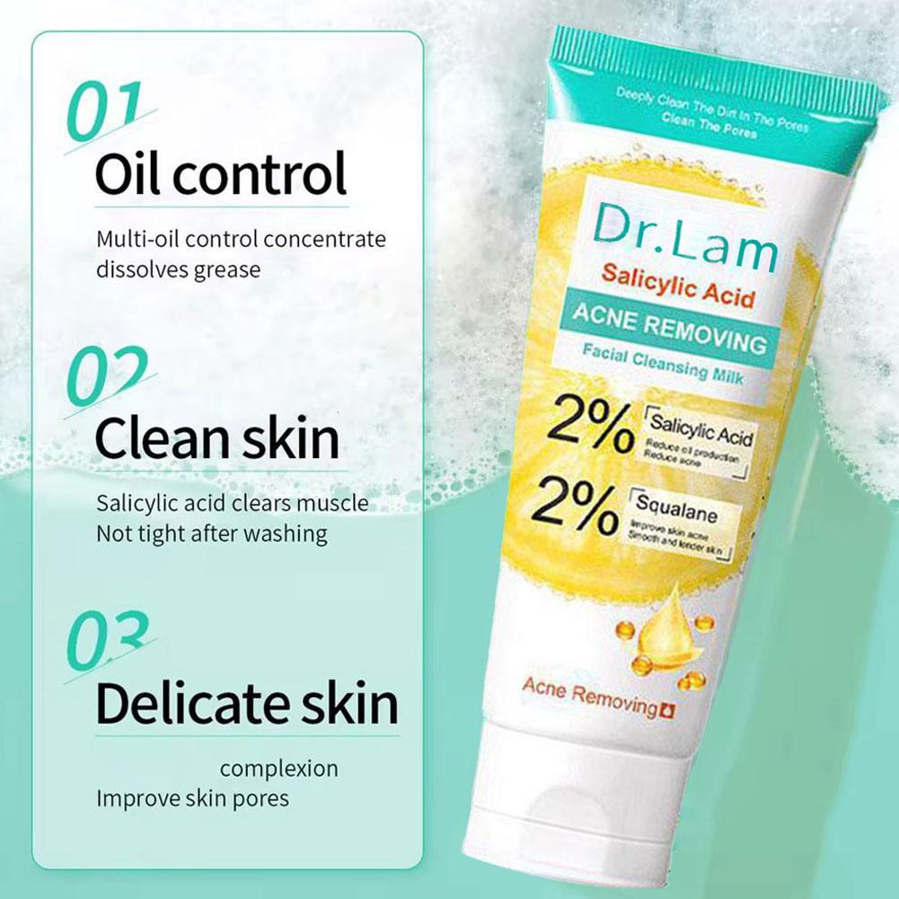 1-10PCS Gentle Salicylic Acid  - مراجعة Salicylic Acid Cleanser وسعره