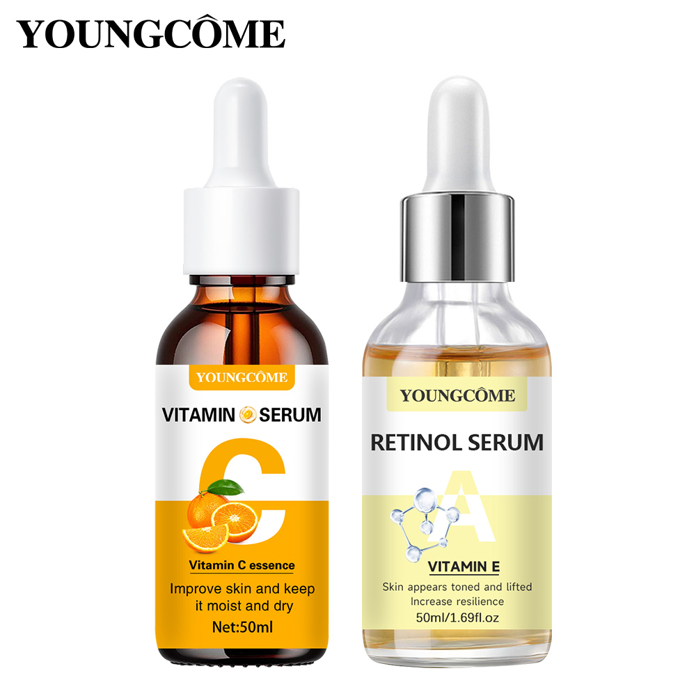 2pcs Vitamin C and retinol for - مراجعة Skincare Garnier وسعره