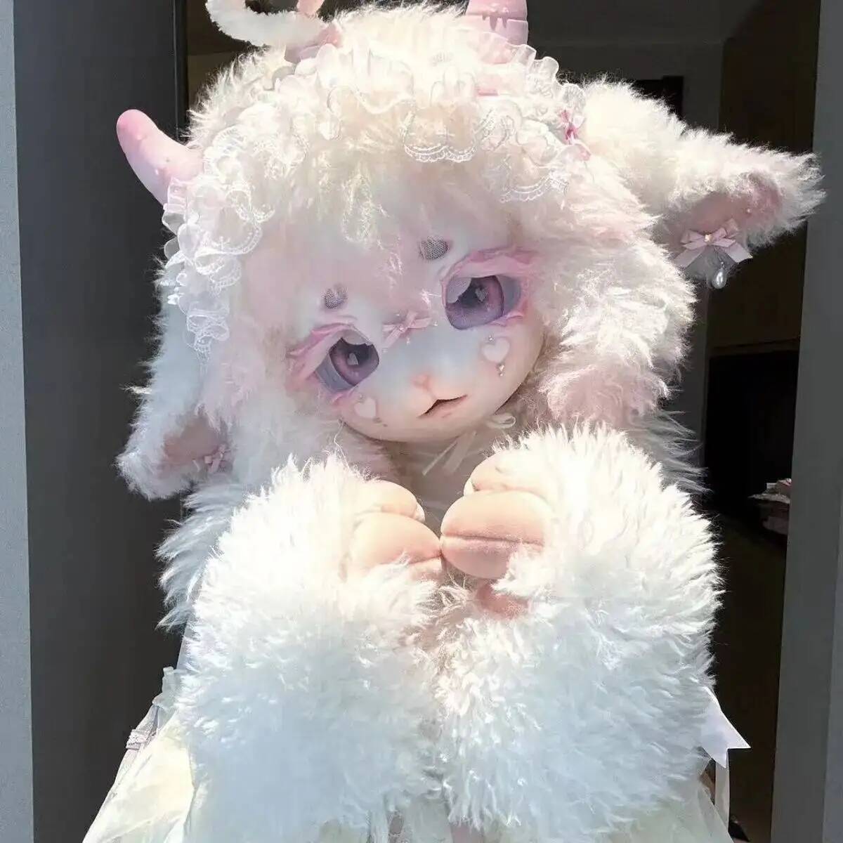 Handmade Kig Fursuit Head Cute - مراجعة Skincare Pink وسعره