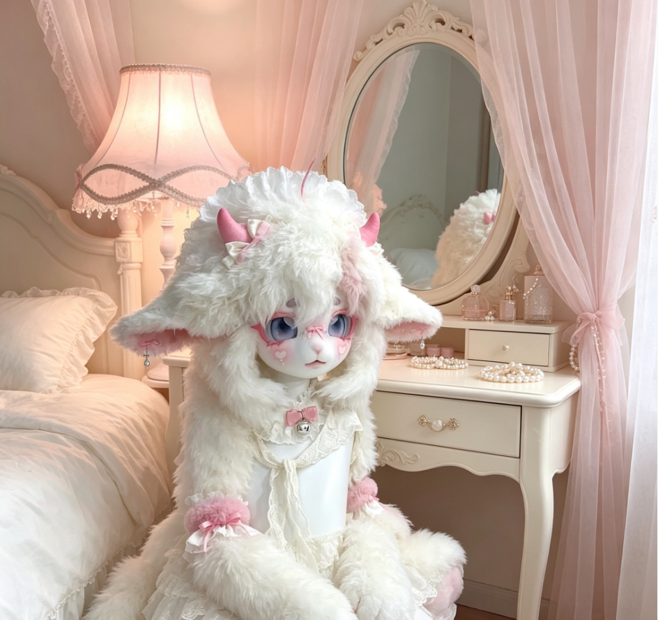 Handmade Kig Fursuit Head Cute - مراجعة Skincare Pink وسعره