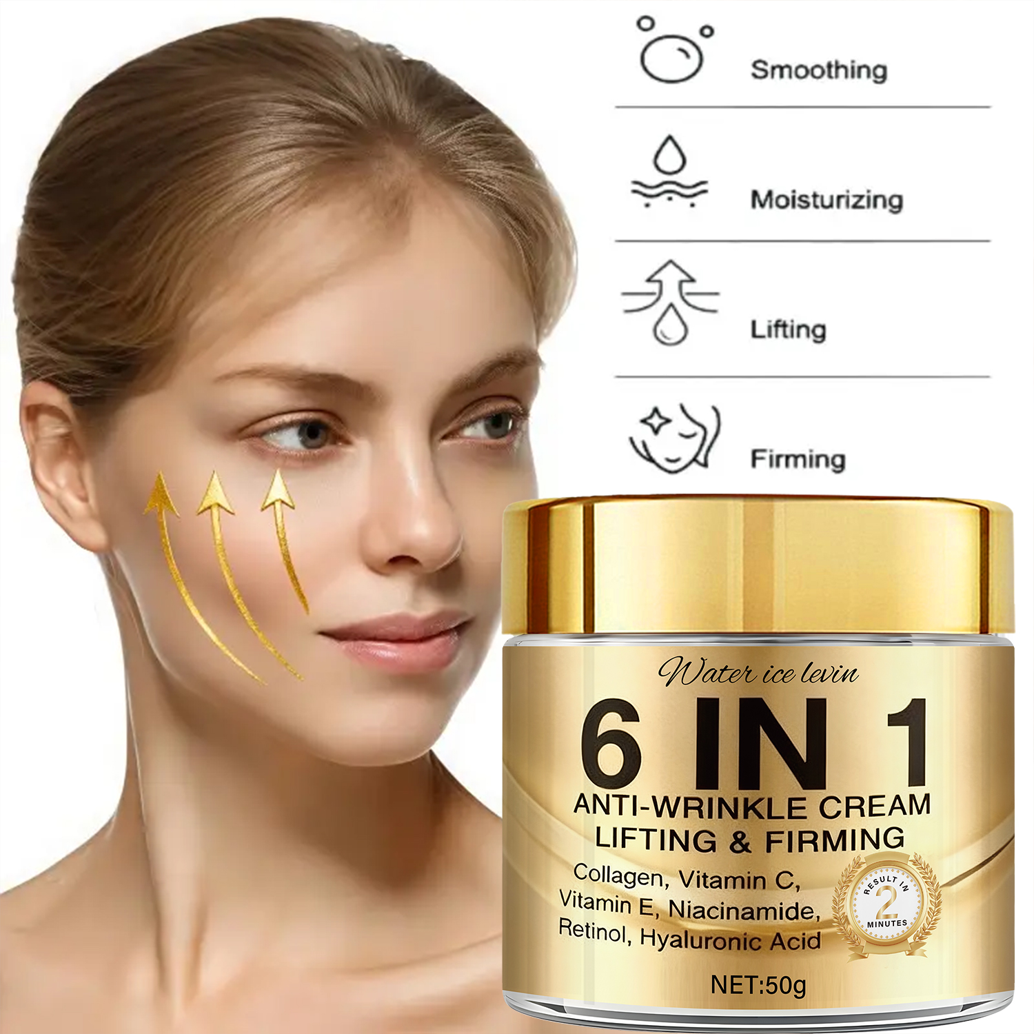 6-In-1 Anti-Wrinkle Cream. Lif - مراجعة Skincare Vitamin C وسعره