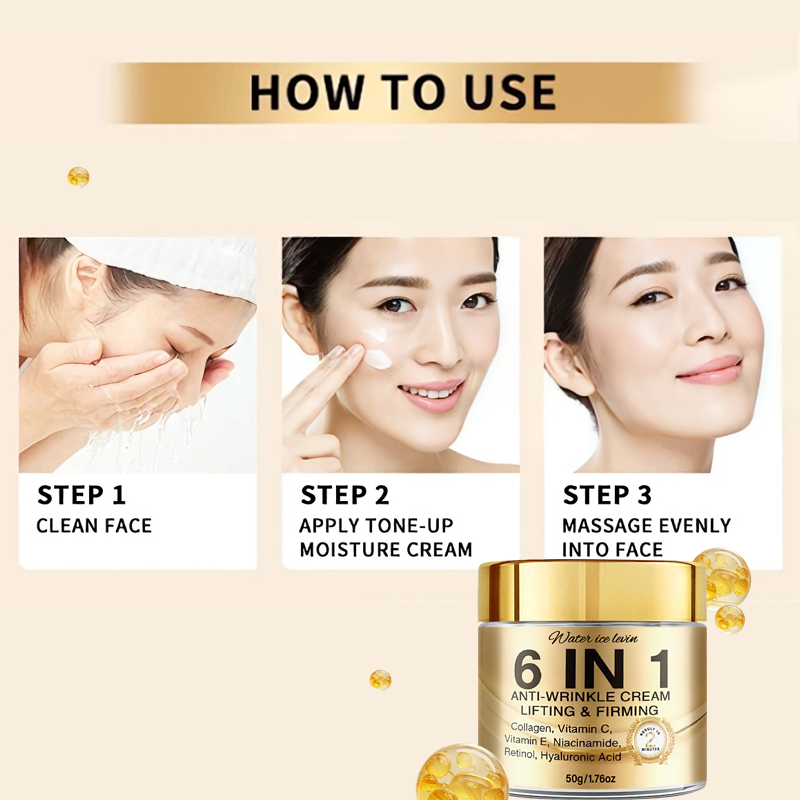 6-In-1 Anti-Wrinkle Cream. Lif - مراجعة Skincare Vitamin C وسعره