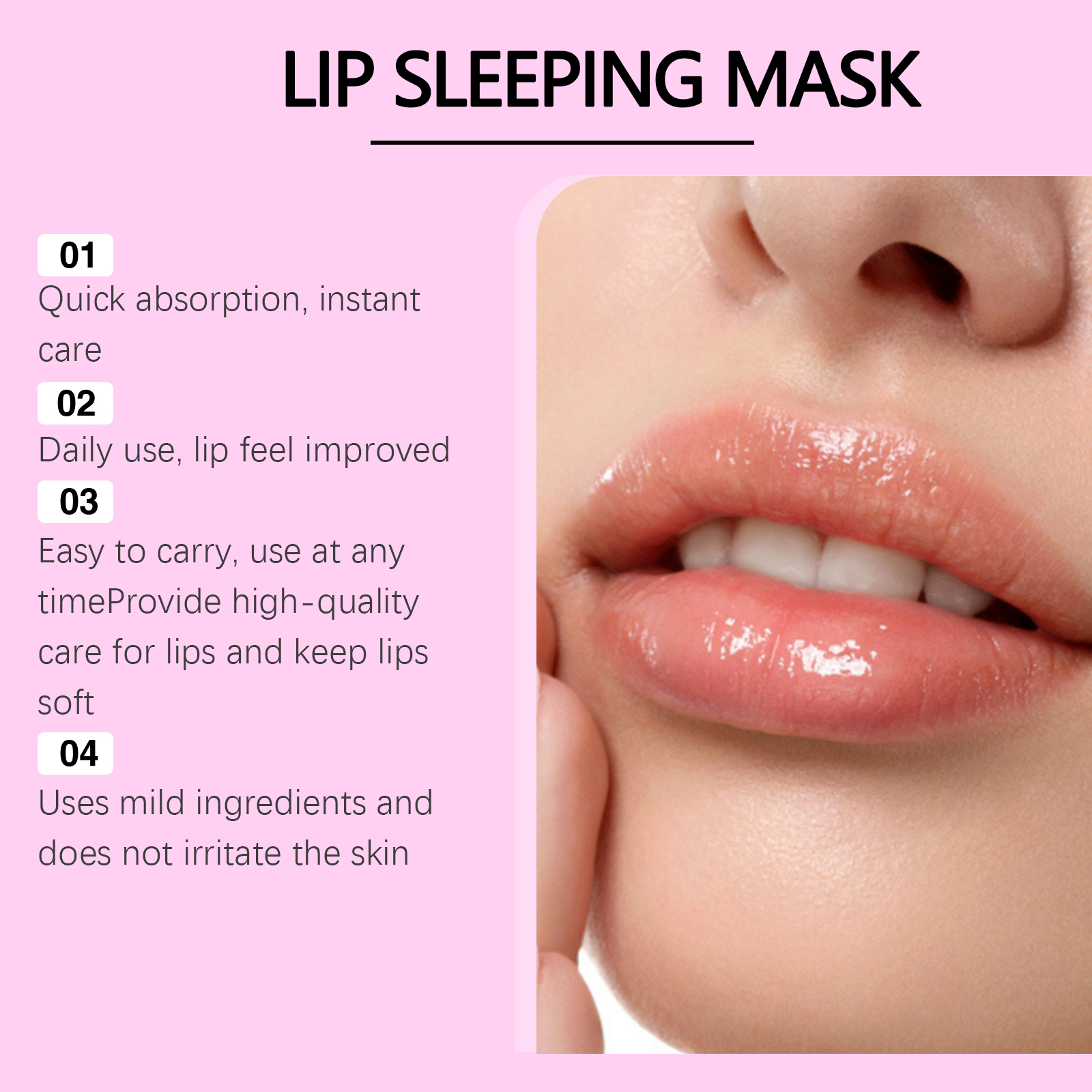 30g Pink Lip Sleeping Mask Gen - مراجعة Skincare Pink وسعره