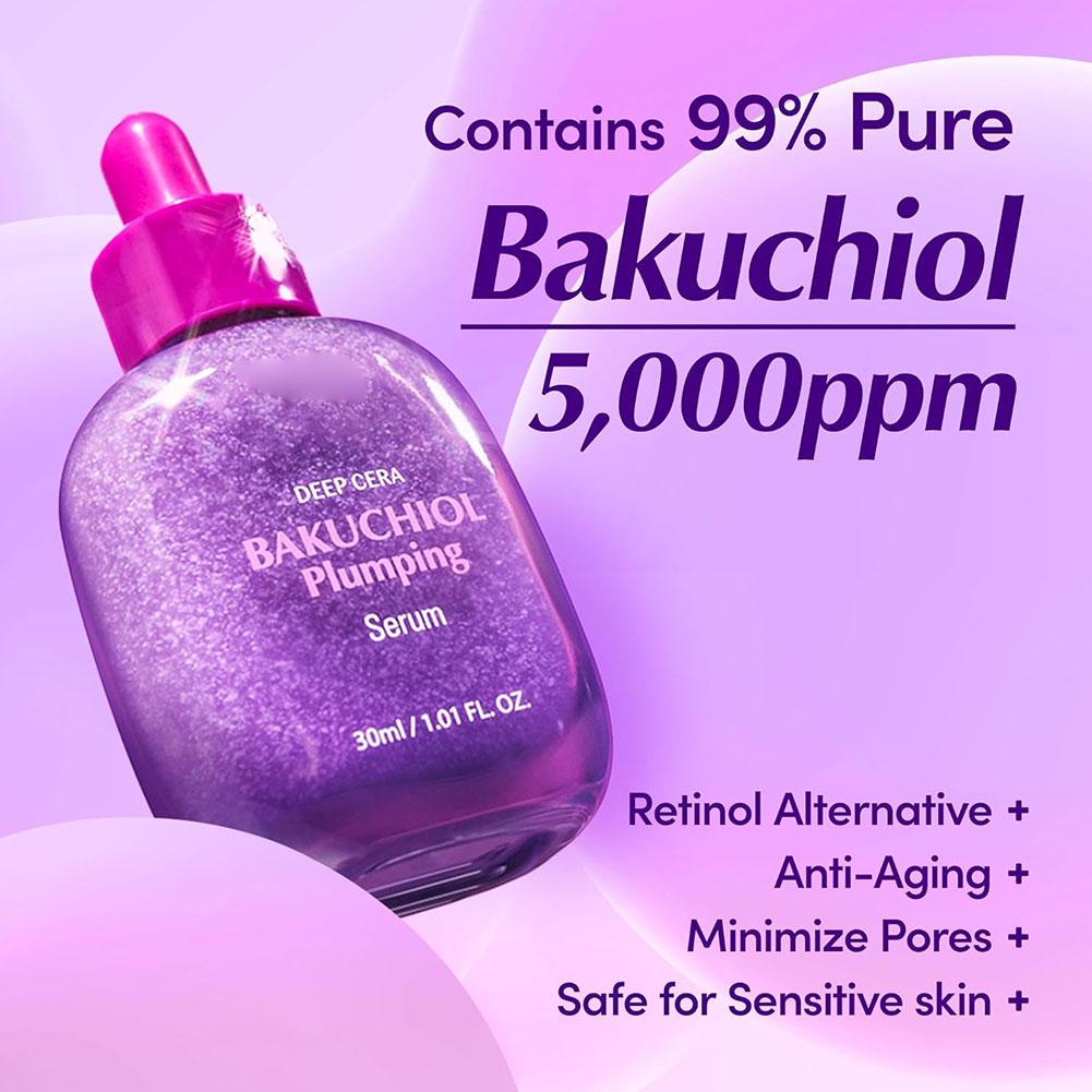 Deep Cera Bakuchiol Plumping S - مراجعة Bakuchiol Retinol Alternative وسعره