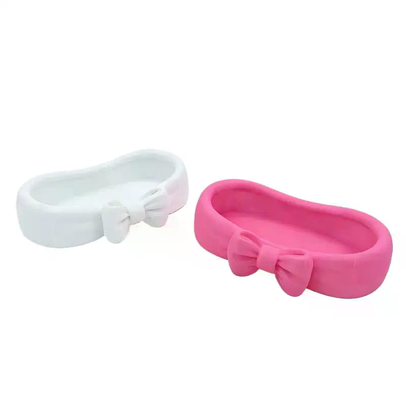 Cute Bow Bathroom Desk Organiz - مراجعة Skincare Pink وسعره