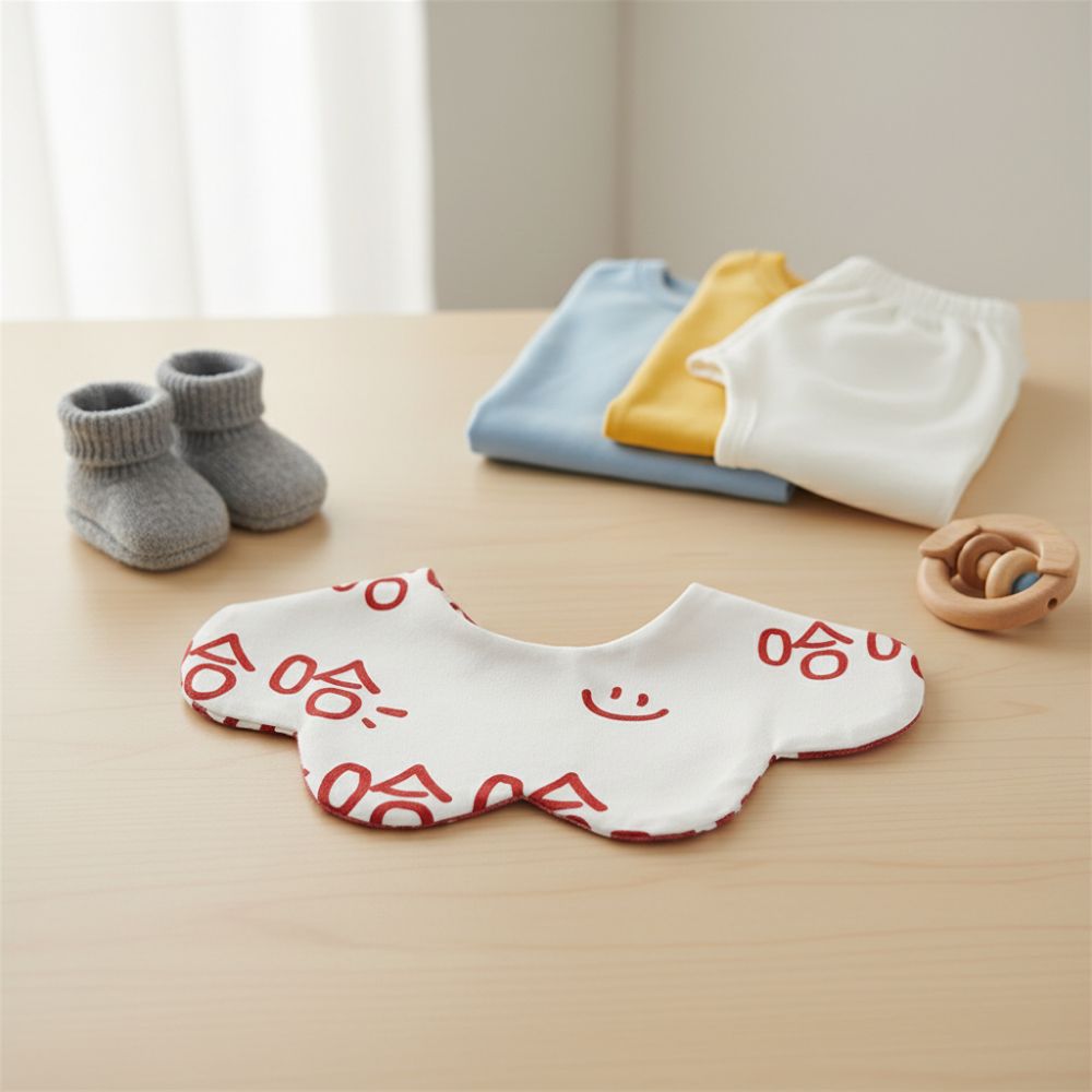 Cartoon Baby Feeding Bib Two-s - مراجعة Skincare Newborn وسعره