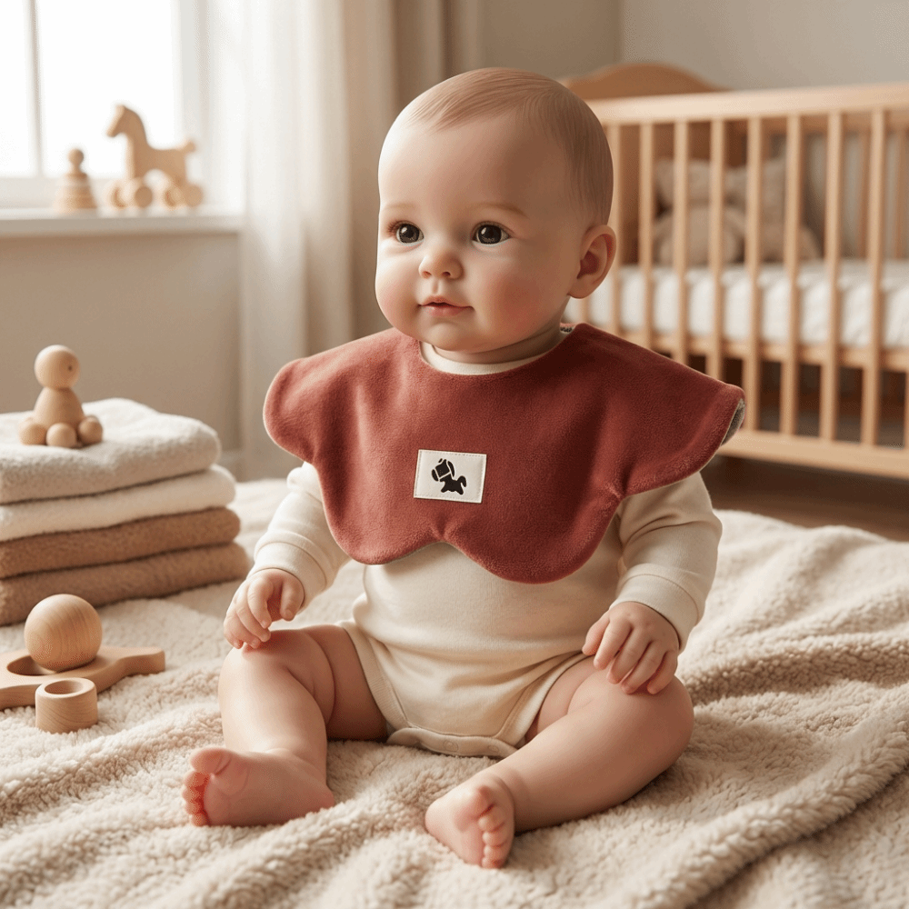 Cartoon Baby Feeding Bib Two-s - مراجعة Skincare Newborn وسعره