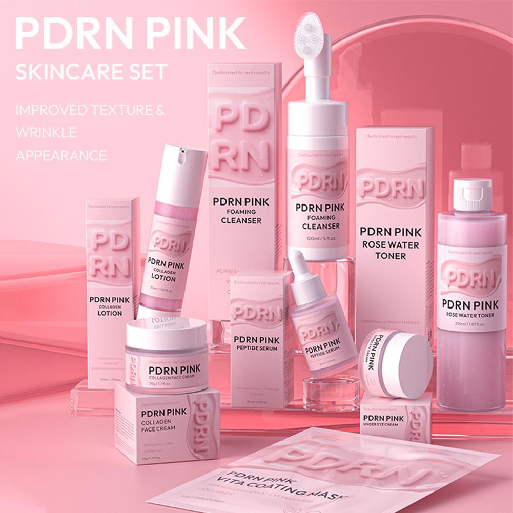PDRN Pink Glow Skincare Set Sa - مراجعة Skincare Glow وسعره
