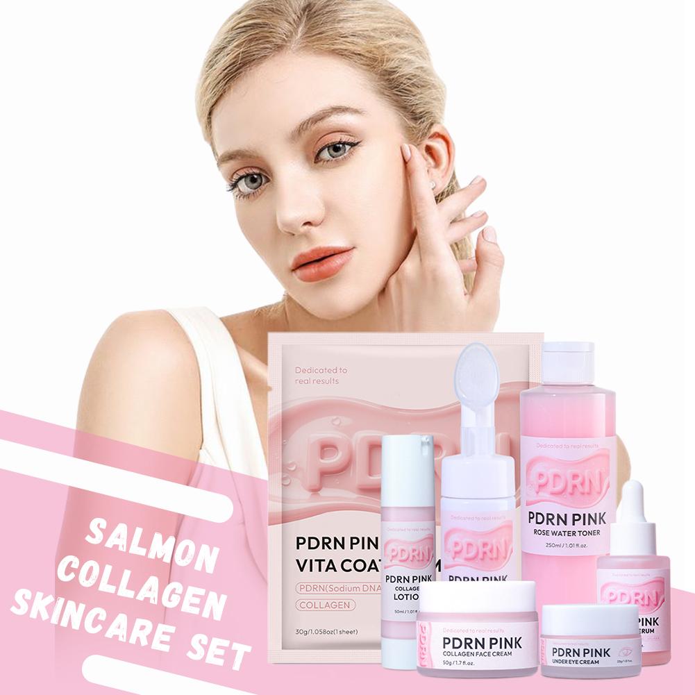 PDRN Pink Glow Skincare Set Sa - مراجعة Skincare Glow وسعره
