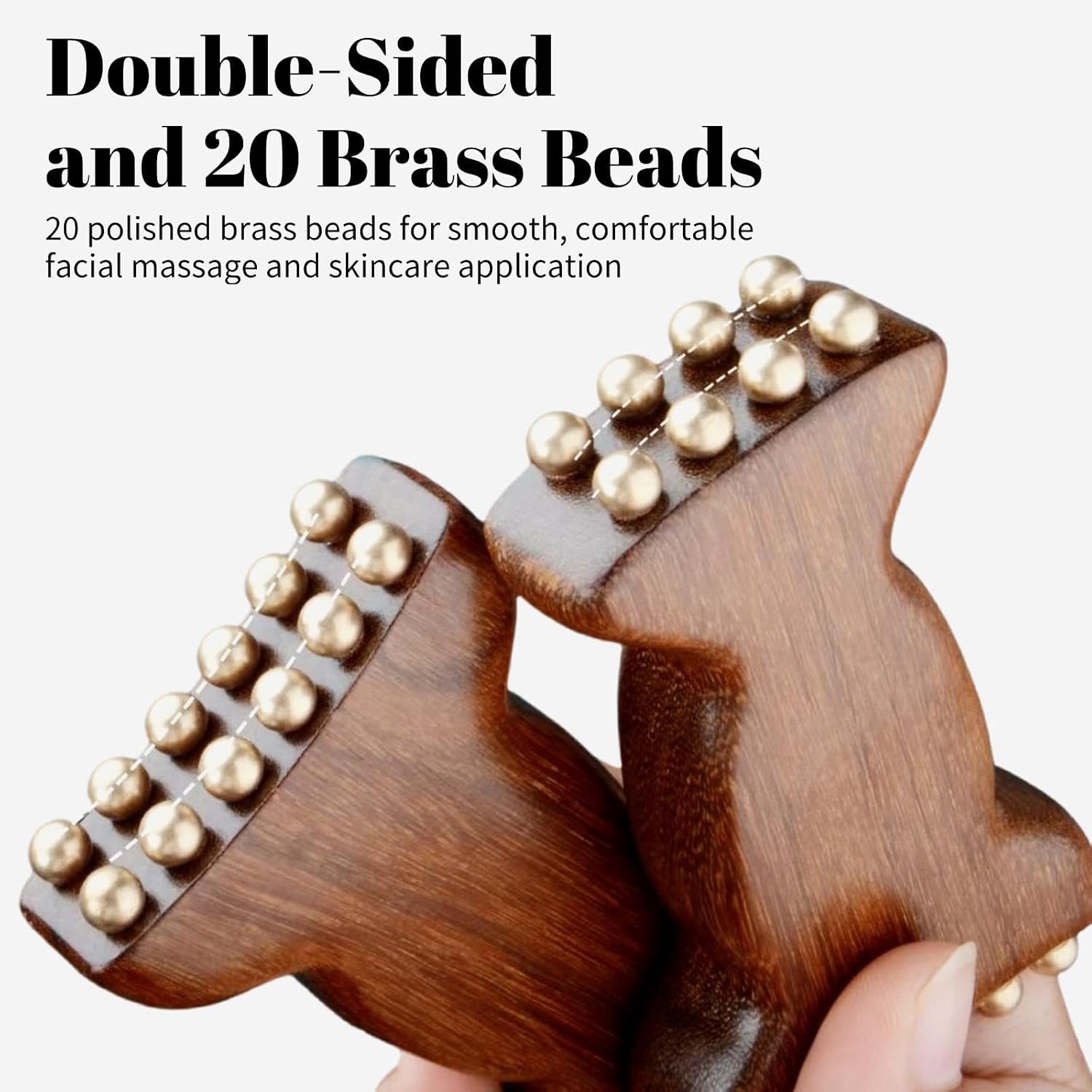 Brass Facial Contour Roller So - مراجعة Skincare Glow وسعره
