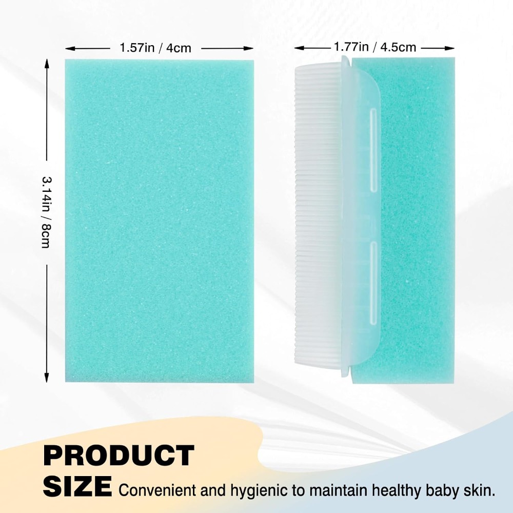 2PCS Baby Cradle Cap Brush and - مراجعة Skincare Newborn وسعره