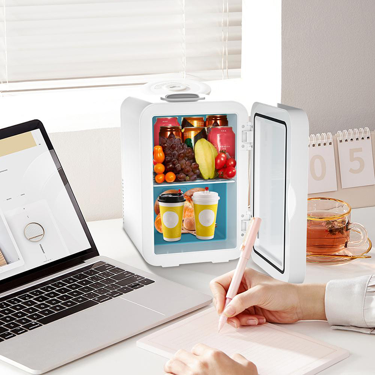 Pink Mini Skincare Fridge - Po - مراجعة Skincare Pink وسعره
