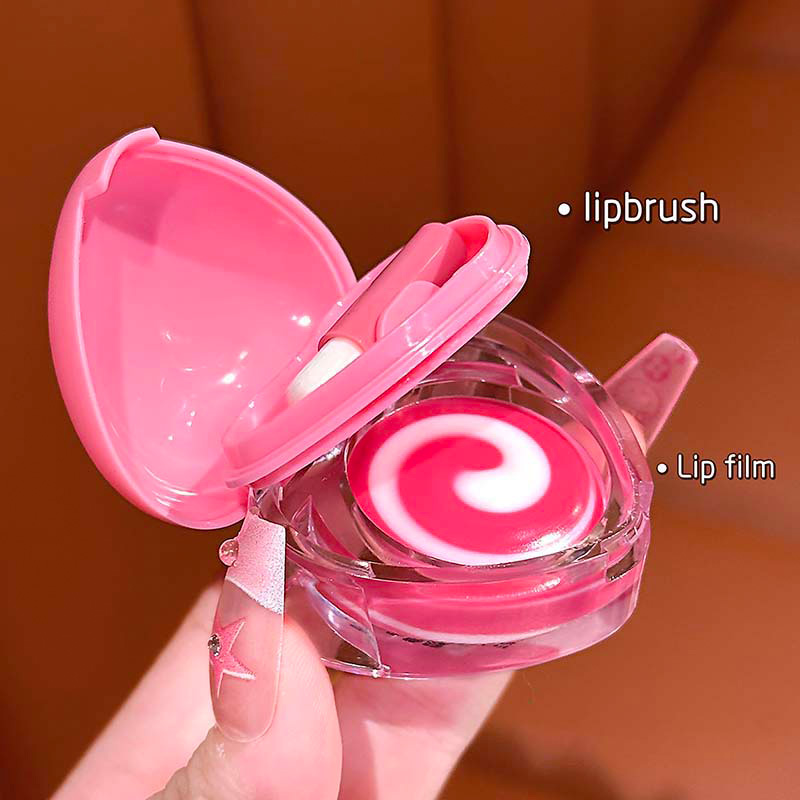 Luckgo Heart Double Color Lip  - مراجعة Skincare Pink وسعره