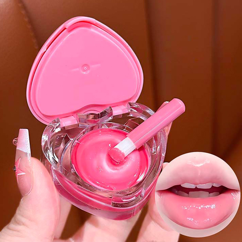 Luckgo Heart Double Color Lip  - مراجعة Skincare Pink وسعره
