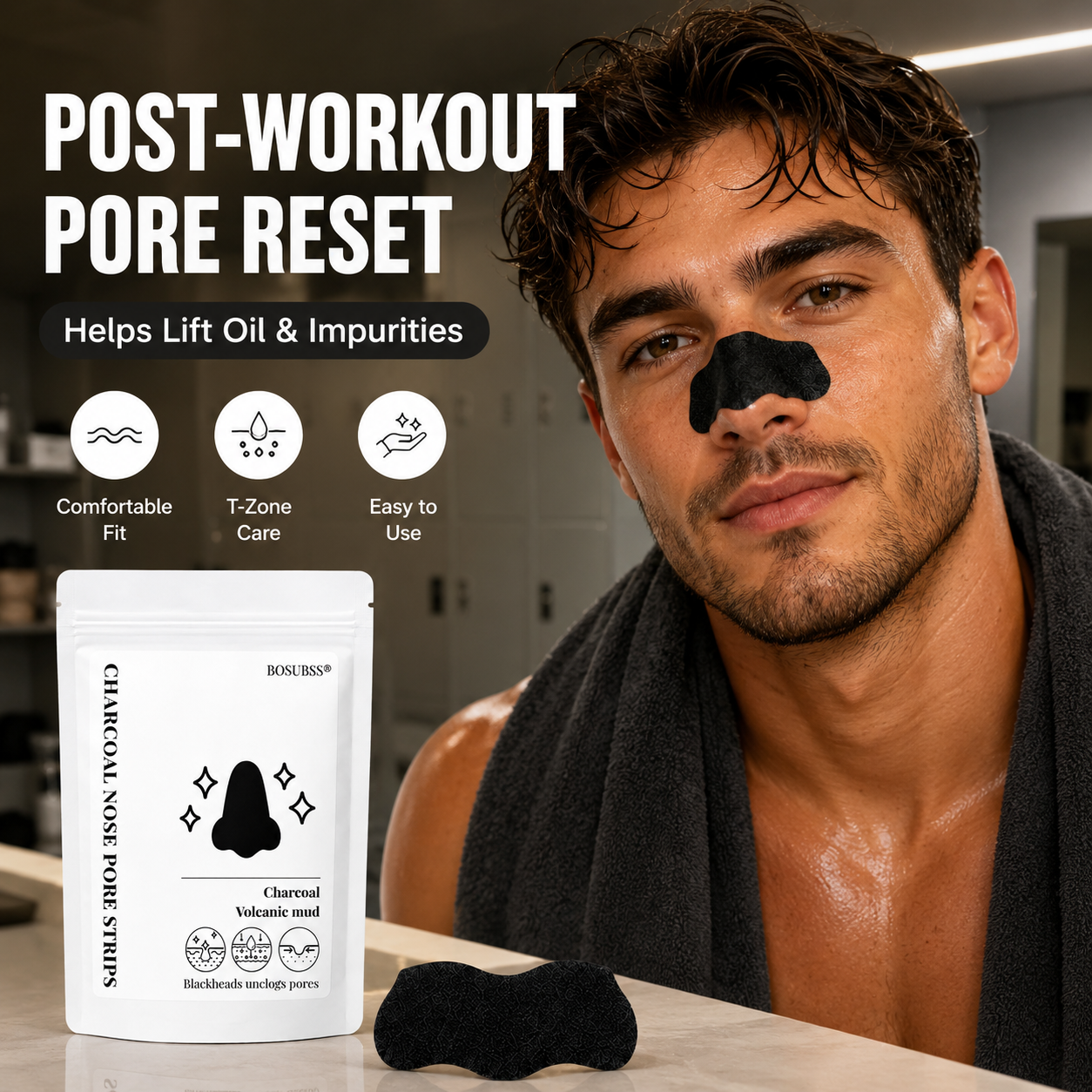 Tea Tree Charcoal Nose Strips  - مراجعة Skincare Viral وسعره