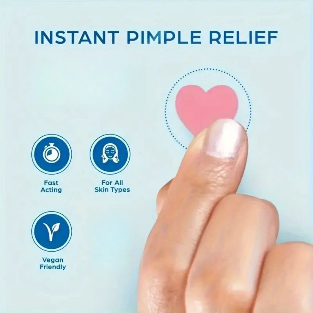 200Pcs Cute Pink Heart Pimple  - مراجعة Skincare Pink وسعره