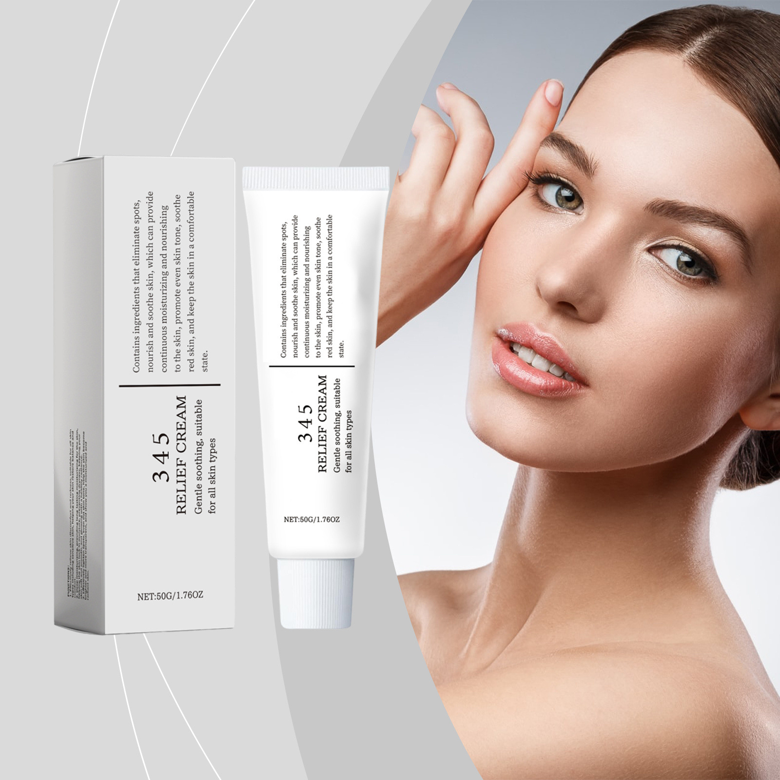 345 Relief Cream Moisturizing  - مراجعة Skincare Glow وسعره