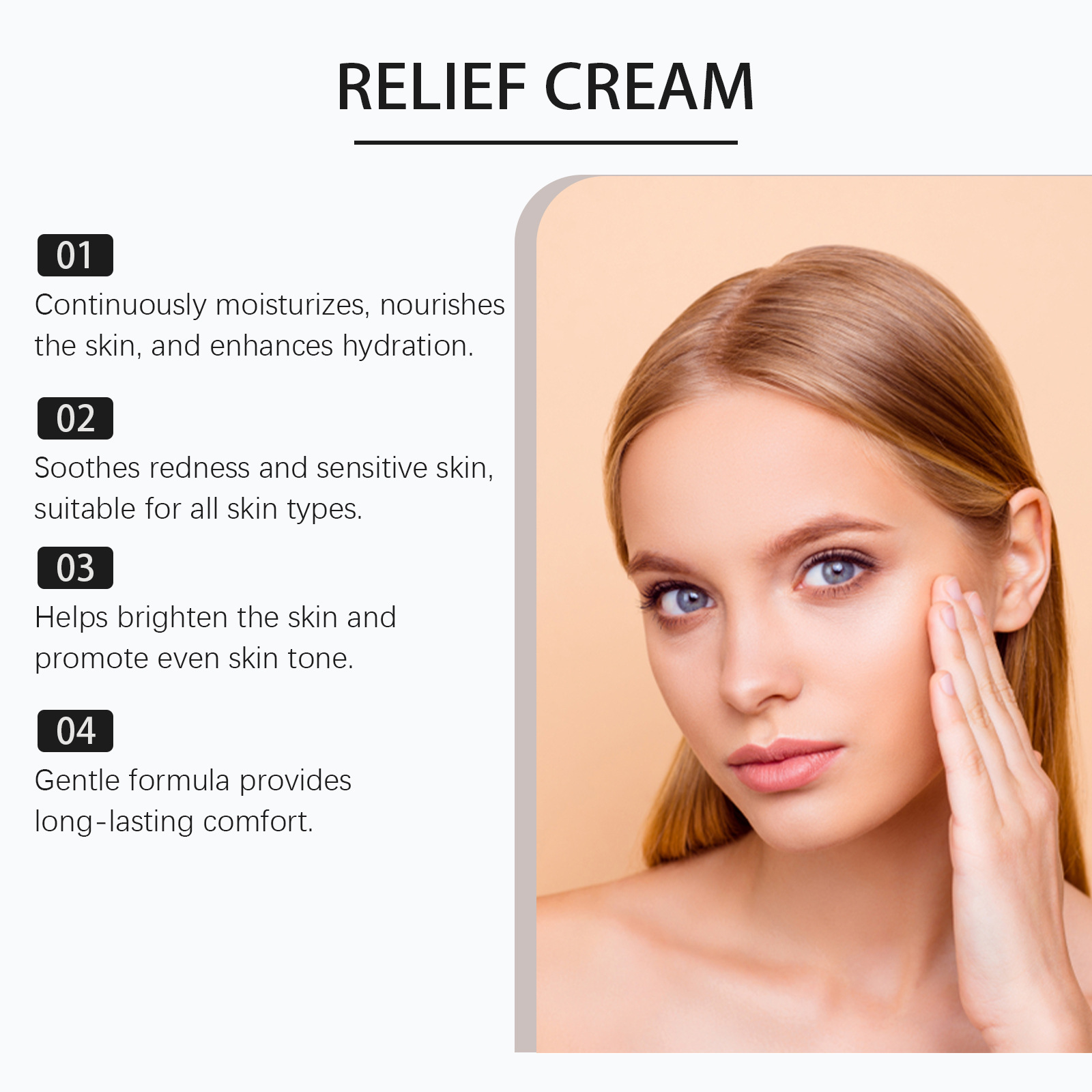 345 Relief Cream Moisturizing  - مراجعة Skincare Glow وسعره