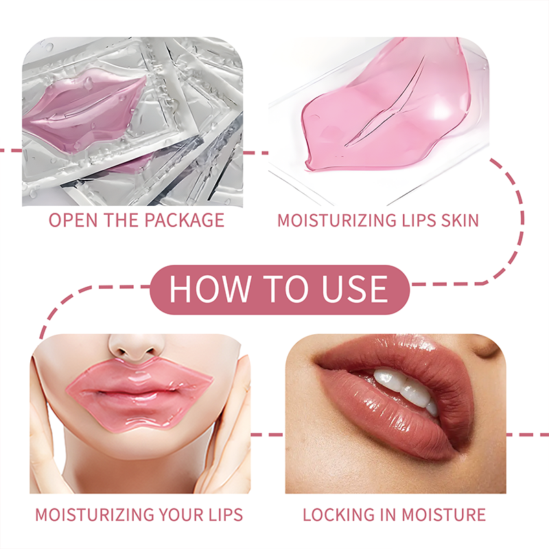 20Pcs/Box Pink Lips Masks Shee - مراجعة Skincare Pink وسعره