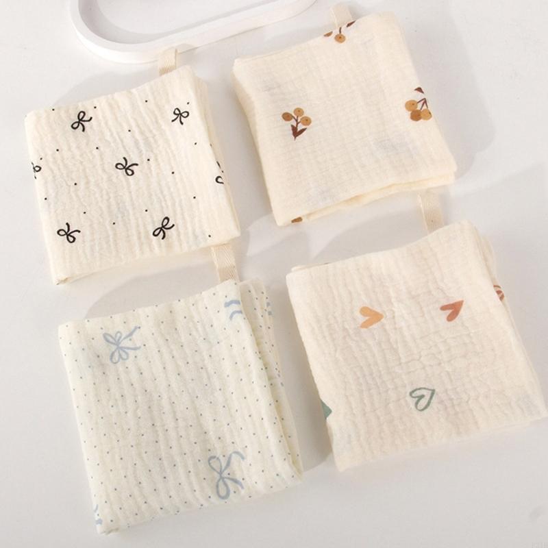 5Pcs/set Cotton Baby Burp Clot - مراجعة Skincare Newborn وسعره