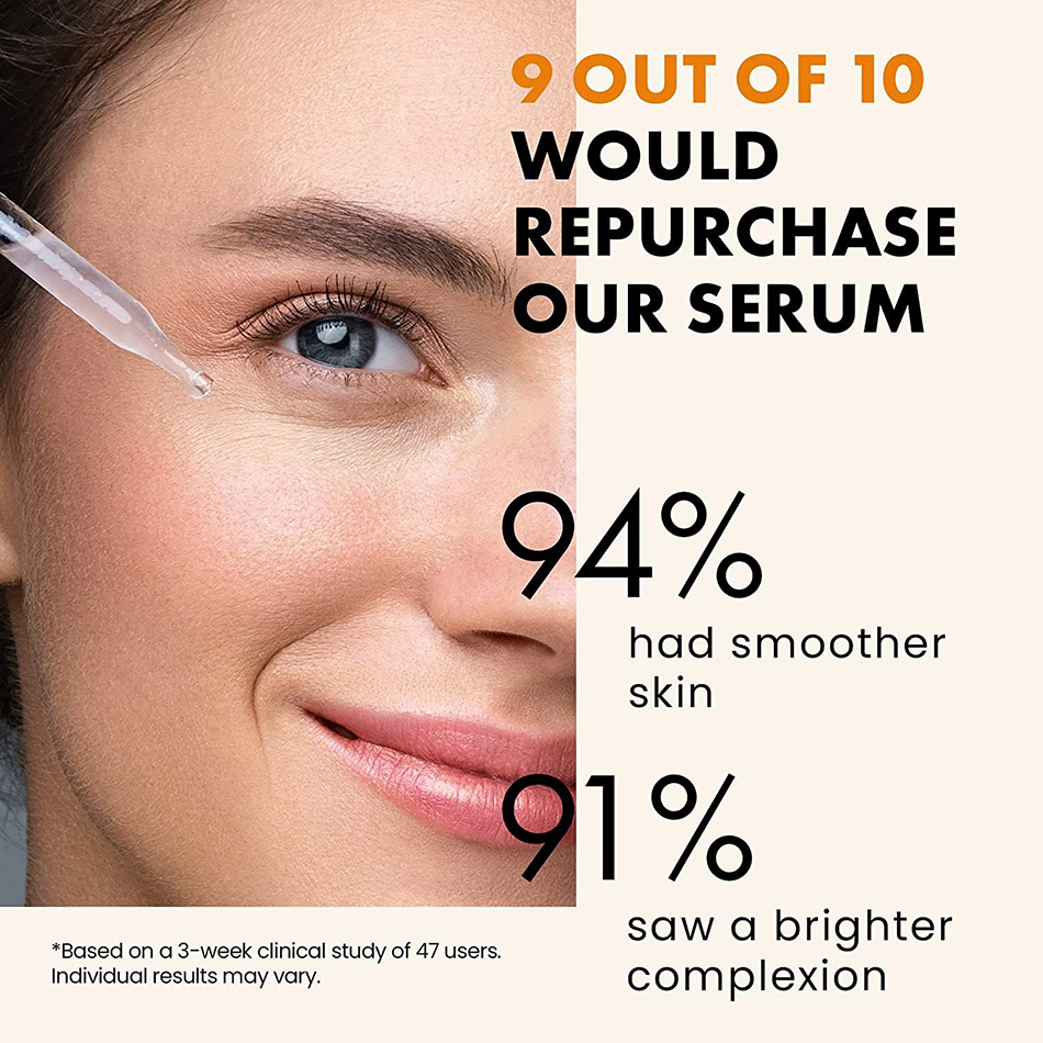 120ml 99% Vitamin C Serum Oil  - مراجعة Skincare Garnier وسعره