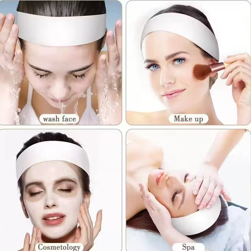 10/50/100pcs Disposable Headba - مراجعة Skincare Pink وسعره