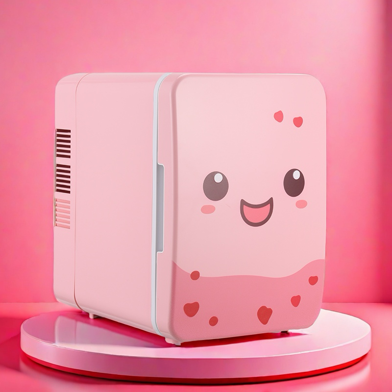 Pink  4 L Fridge Mini Beauty F - مراجعة Skincare Pink وسعره