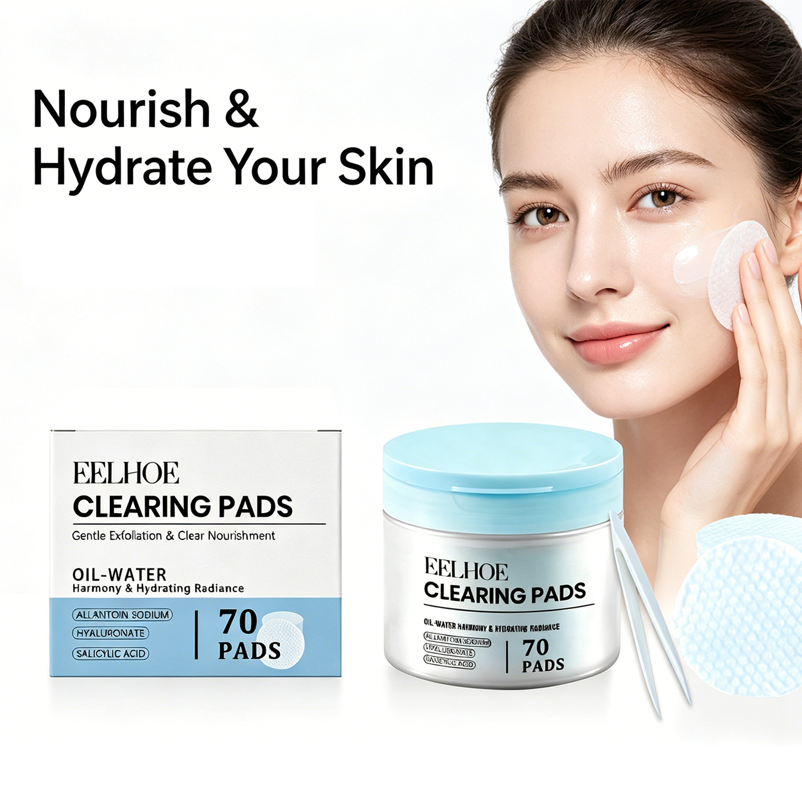 70/140/210/280 Pads Clearing P - مراجعة Salicylic Acid Cleanser وسعره