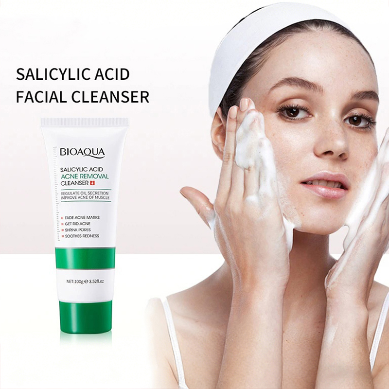 BIOAQUA Salicylic Acid Facial  - مراجعة Salicylic Acid Cleanser وسعره