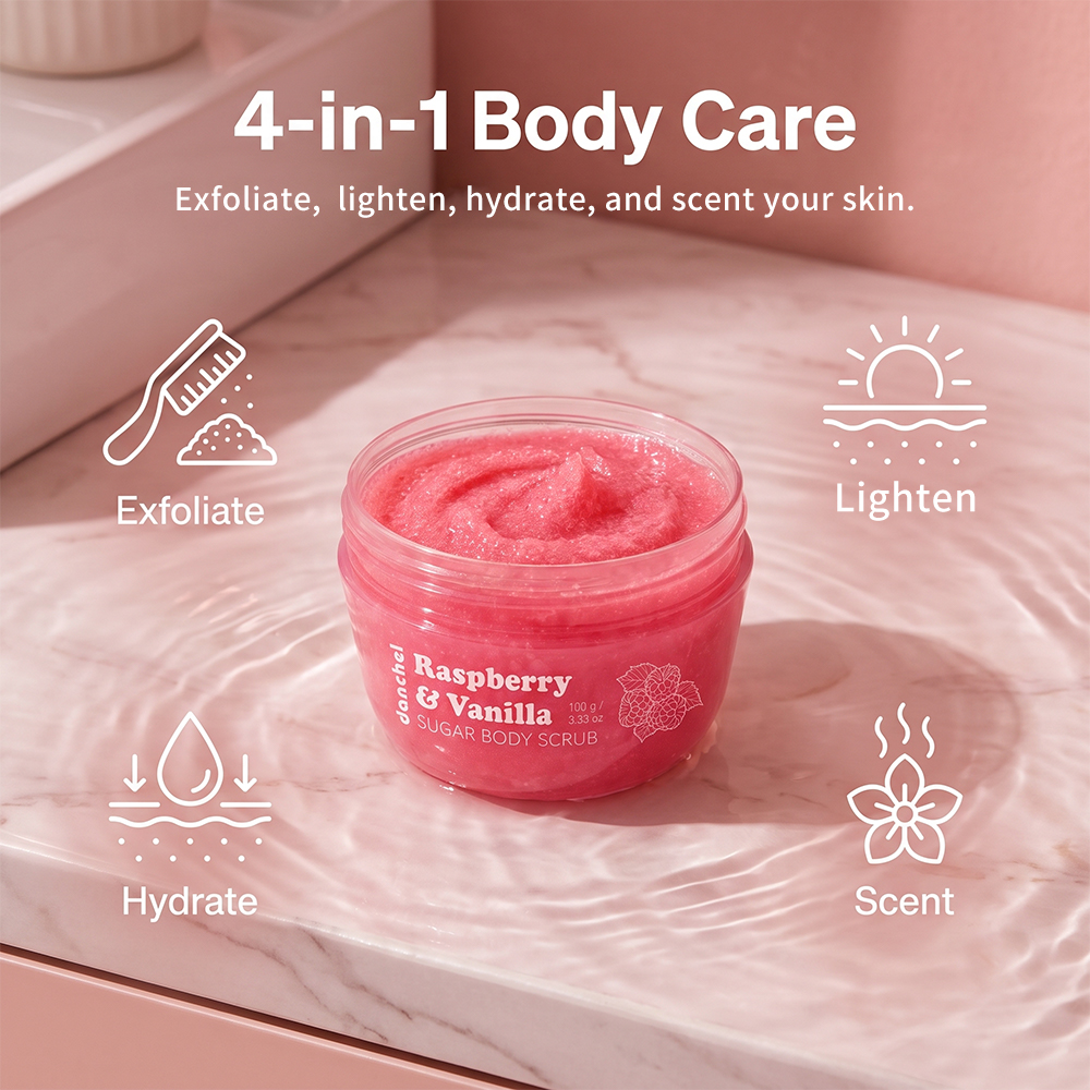 Raspberry Vanilla Sugar Glow S - مراجعة Skincare Glow وسعره