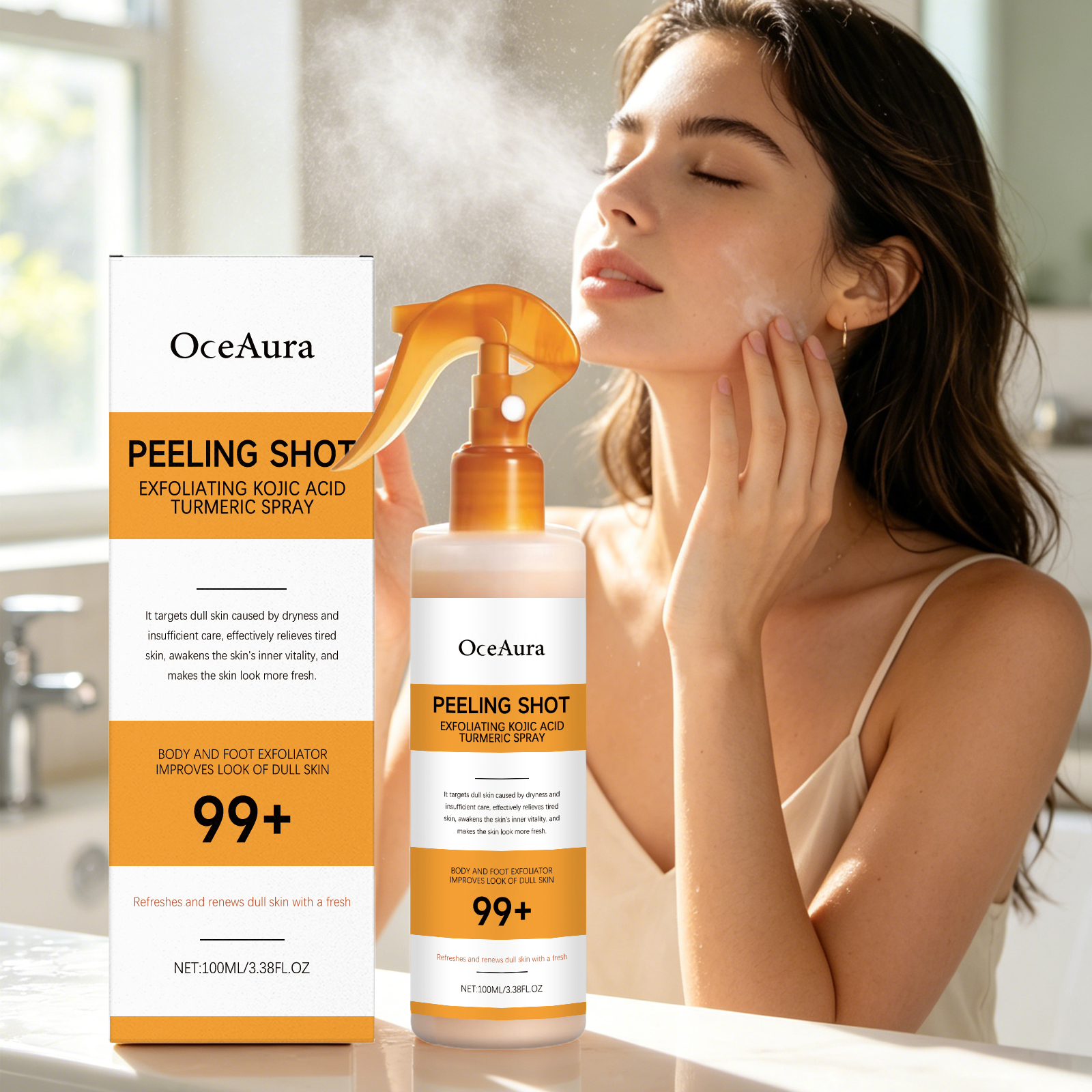 Kojic Acid Turmeric Spray Dead - مراجعة Skincare Glow وسعره