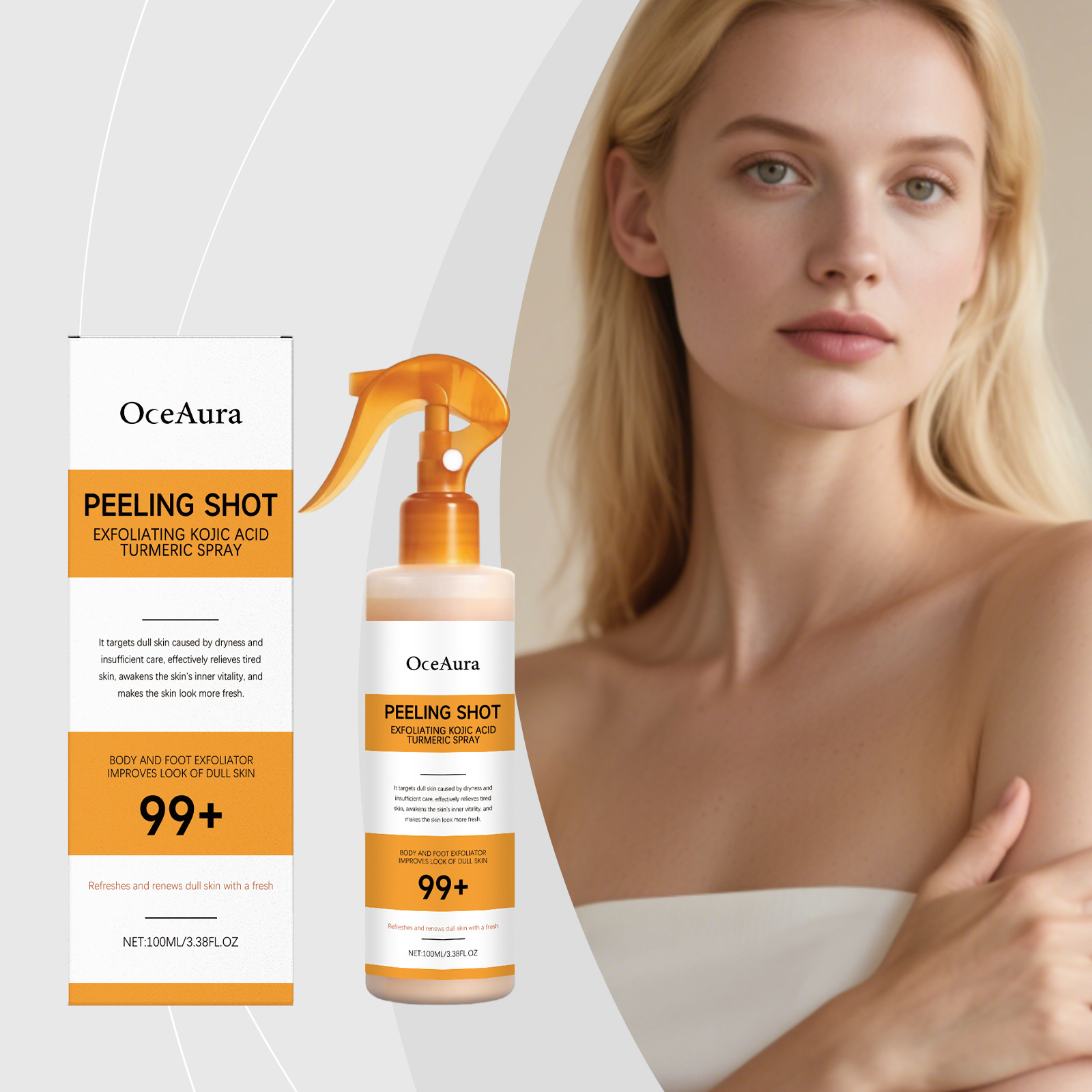 Kojic Acid Turmeric Spray Dead - مراجعة Skincare Glow وسعره