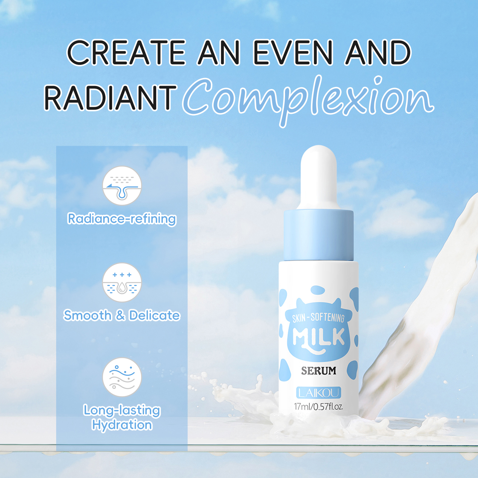 LAIKOU 6Pcs Milk Hydrating Ski - مراجعة Skincare Glow وسعره
