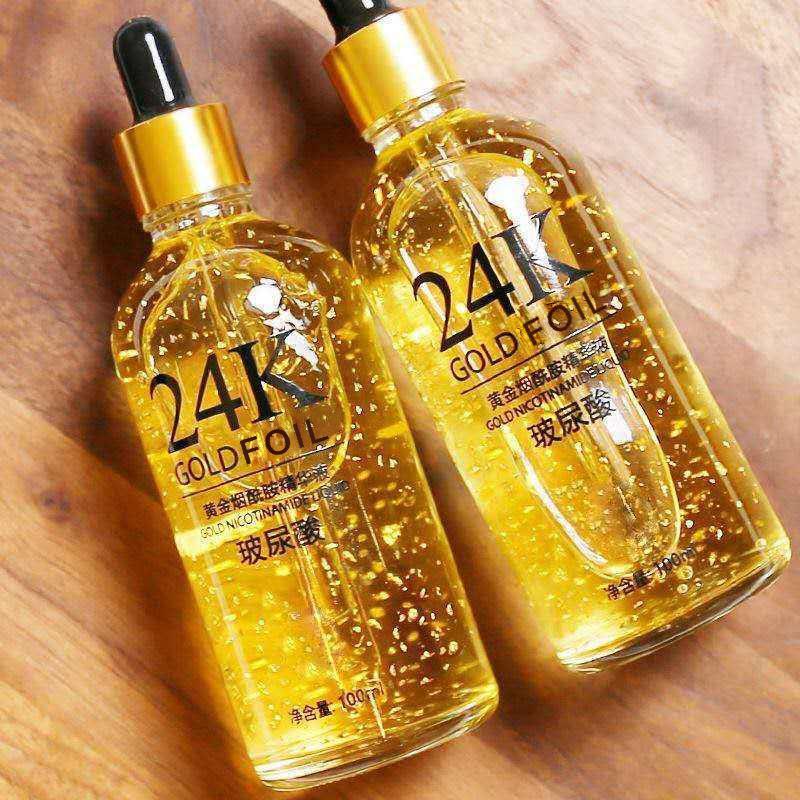 100ml 24k Gold Hyaluronic Acid - مراجعة Skincare Garnier وسعره