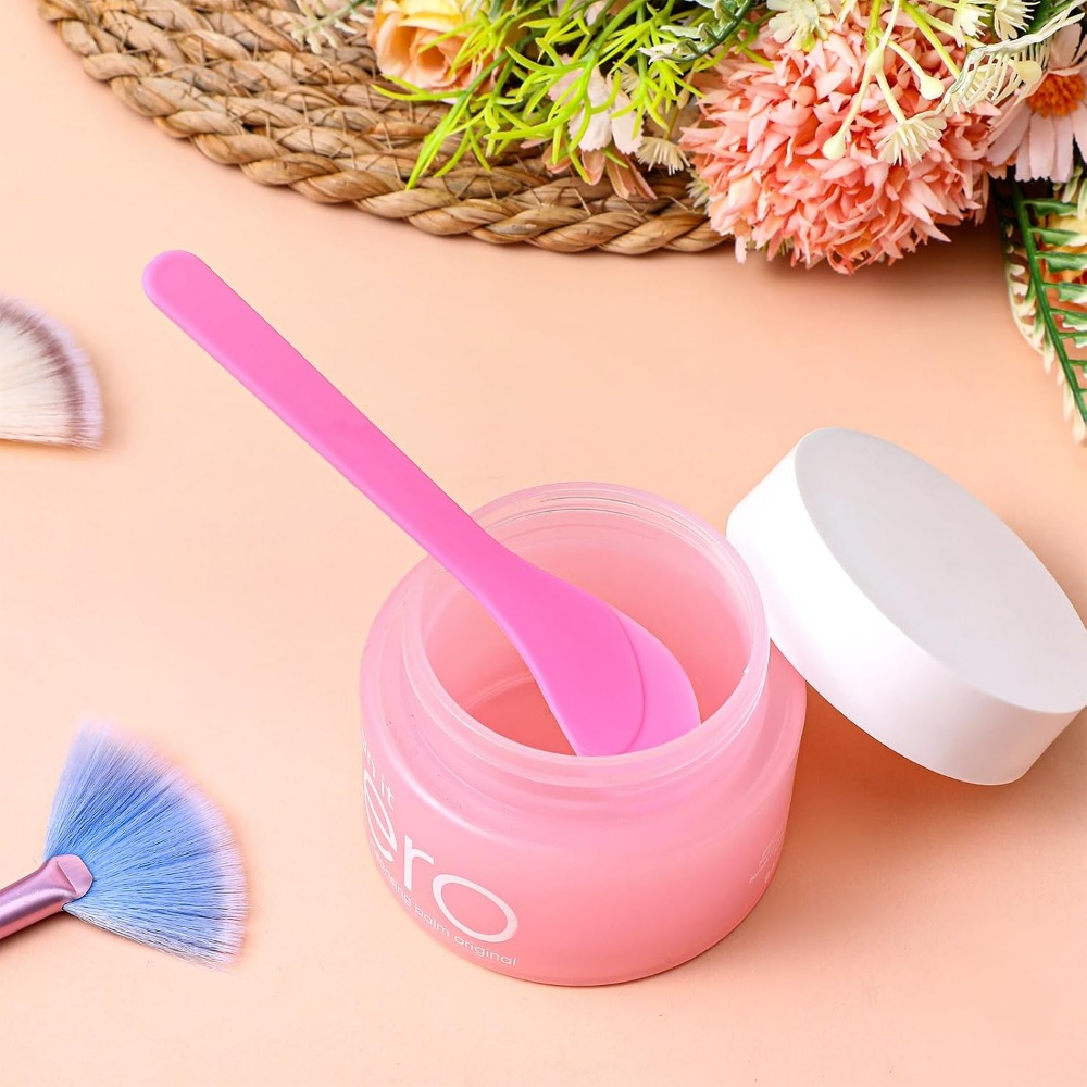 9-Piece Pink Facial Spatula Se - مراجعة Skincare Pink وسعره