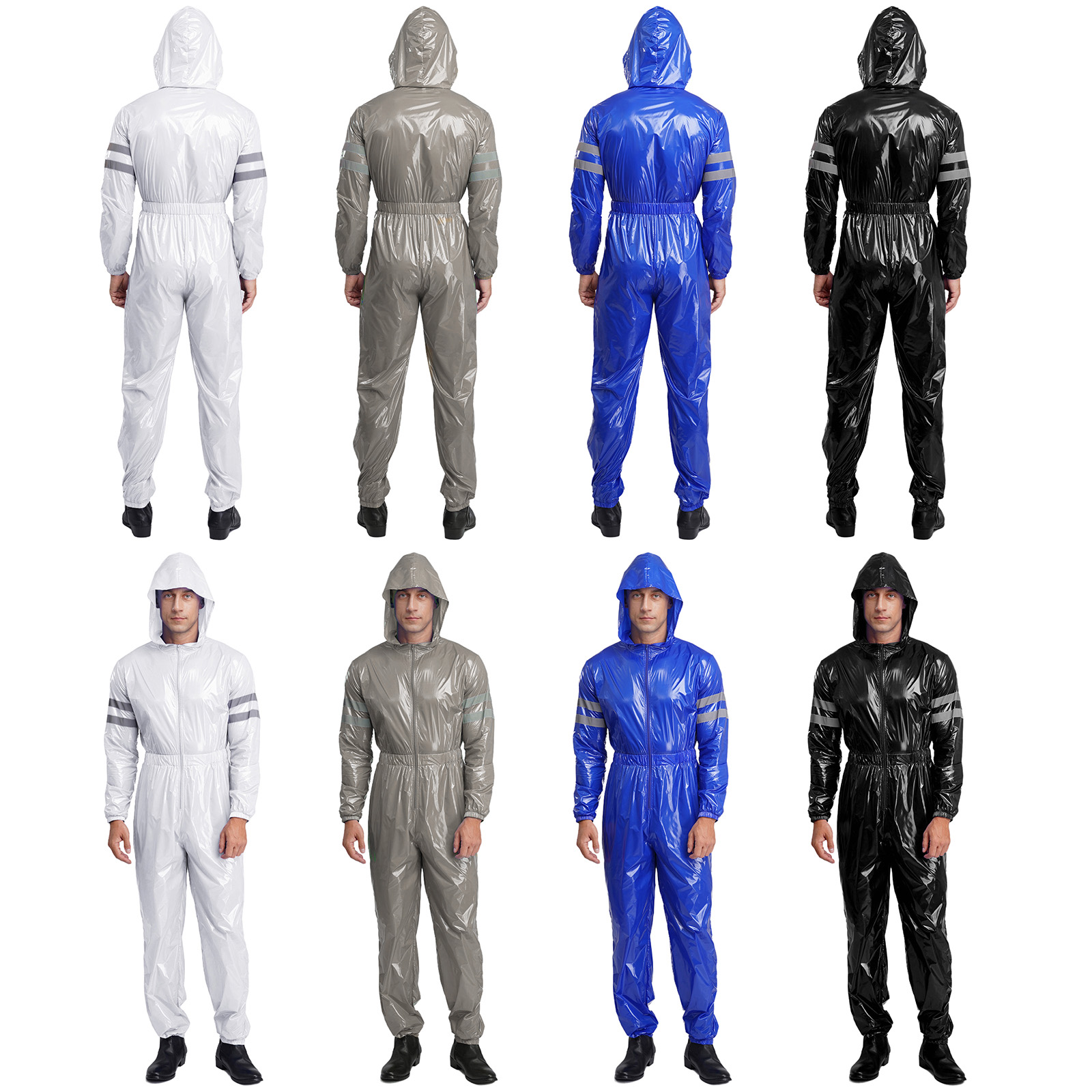 Men Long Sleeve Reflective Str - مراجعة Skincare Viral وسعره