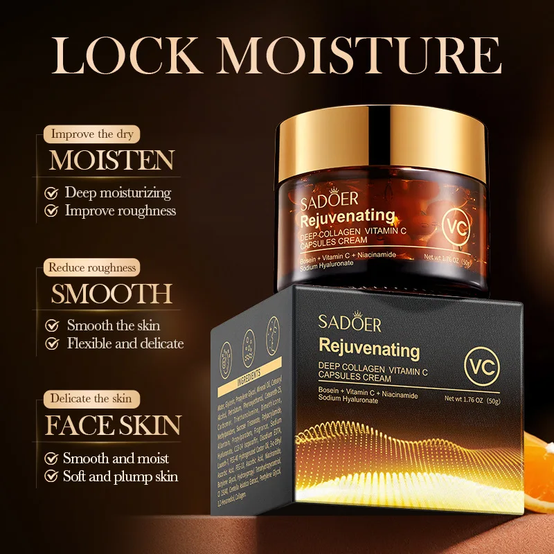 Vitamin C Capsule Cream Collag - مراجعة Skincare Vitamin C وسعره